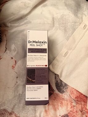 Dr. Melaxin Peel Shot Exfoliating Black Rice Ampoule